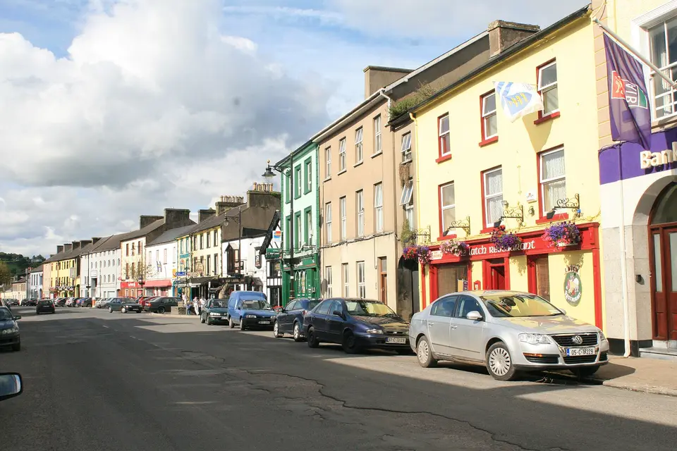 Tallow, County Waterford, Ireland Main Street as seen from the south