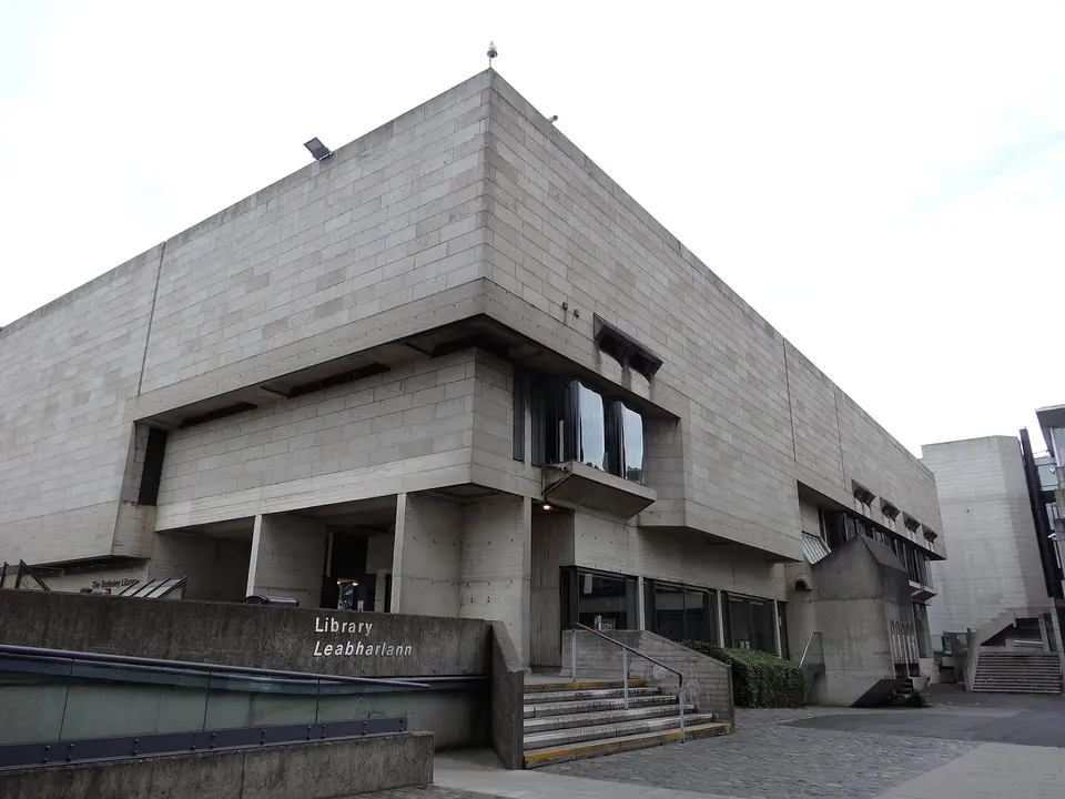 Trinity College Dublin, Ireland. Berkeley Library, built 1967.