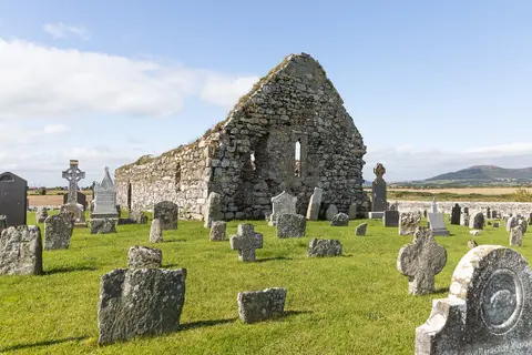 South-east view of Kilwirra Church, looking north-west.