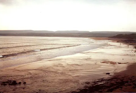 The beach at Lahinch, Co. Clare