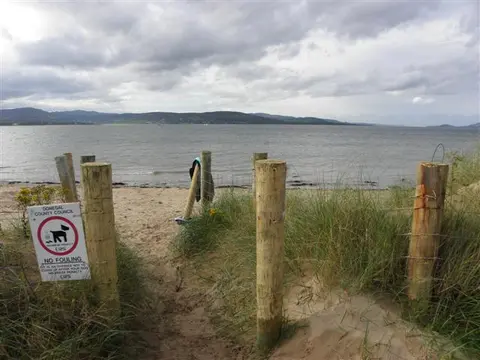 The beach at Lisfannon