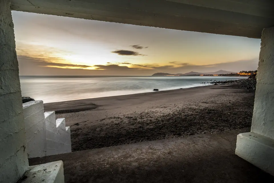 The Beginning Of A New Day White Rock Dalkey Ireland (95342125)