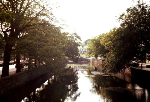 The Carrowbeg River, Westport, Co. Mayo