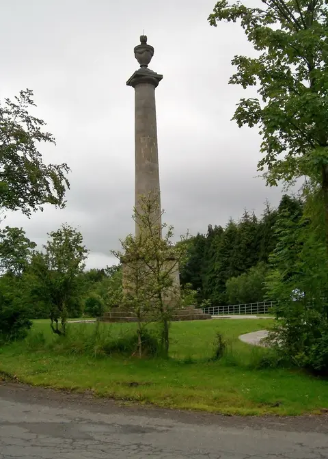 The Dawson Monument at the Dawson Grange Demesne