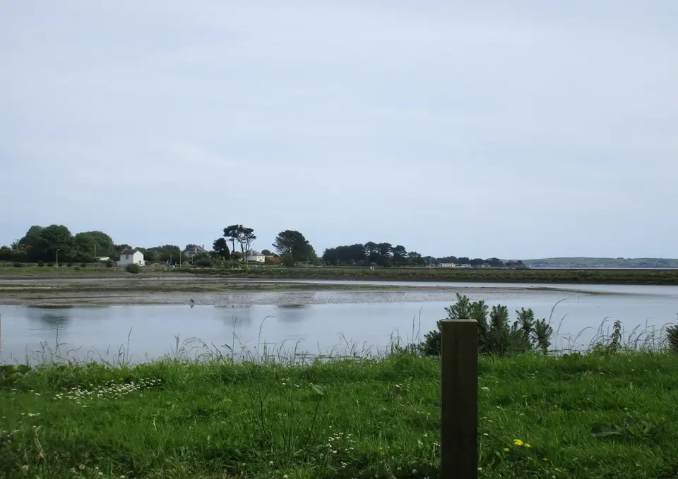 The estuary of the Glendine River