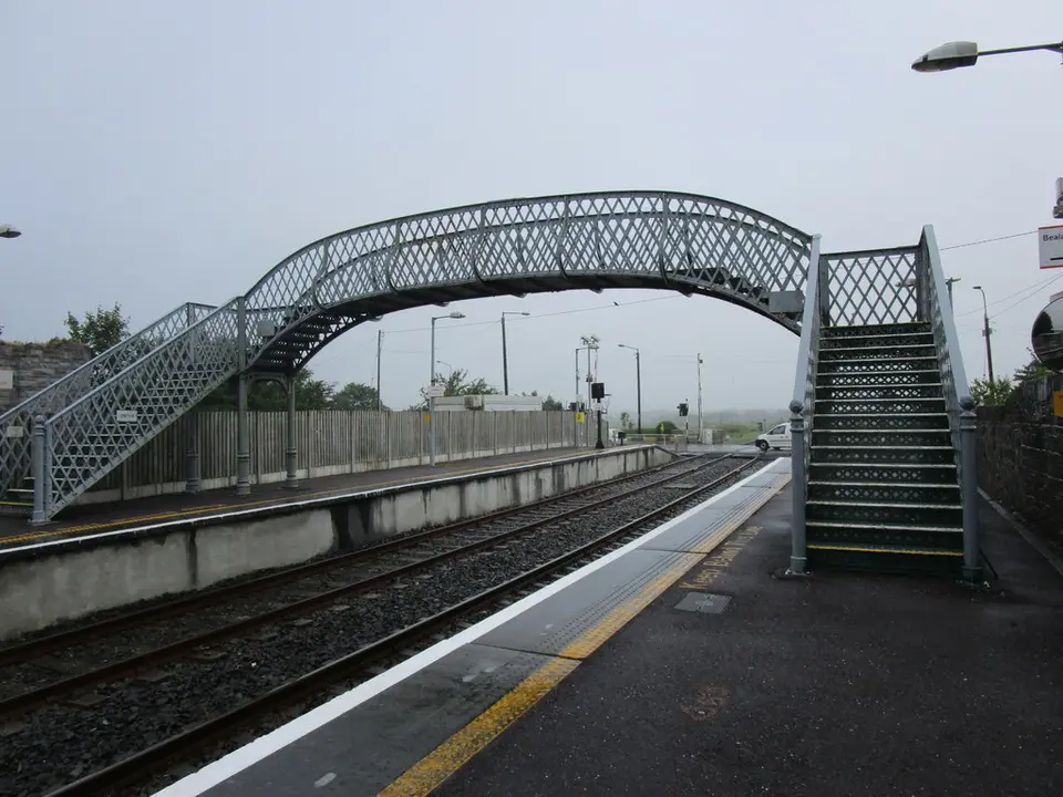 The footbridge, Farranfore railway station
