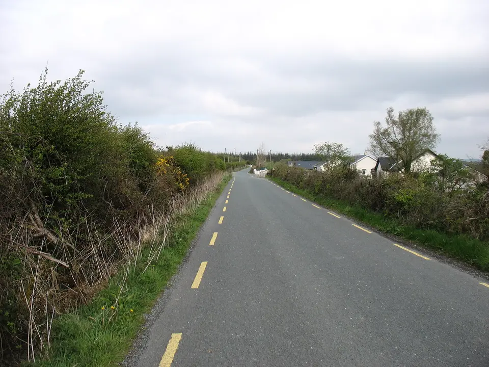 The L3012 north of Barraduff