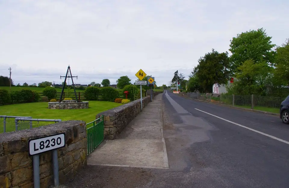 The L8230 road at Abbey, Co. Galway