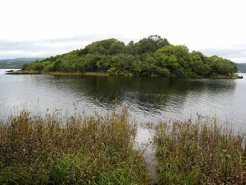 The Lake Isle of Inishfree Set in Lough Gill, the much-hyped subject of a poem by WB Yeats. It is difficult to imagine scraping a living on the unpromising terrain of this island.