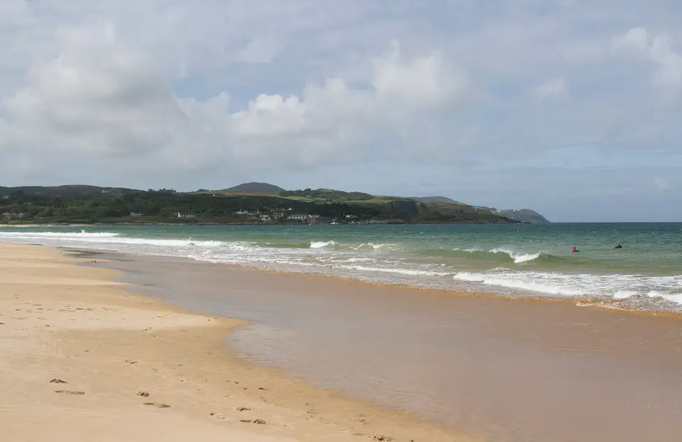 The main beach at Culdaff