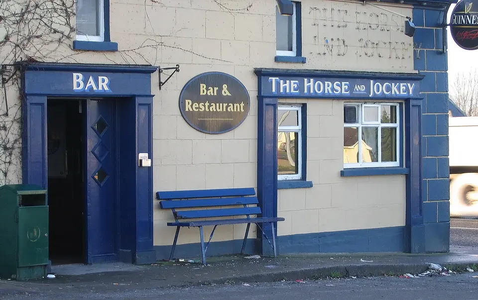 The morning after.... Horse and Jockey pub in Horse and Jockey, County Tipperary