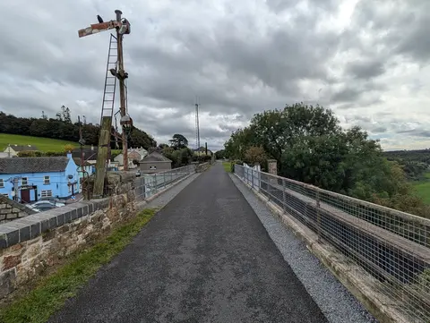 A view of Kilmacthomas Viaduct.