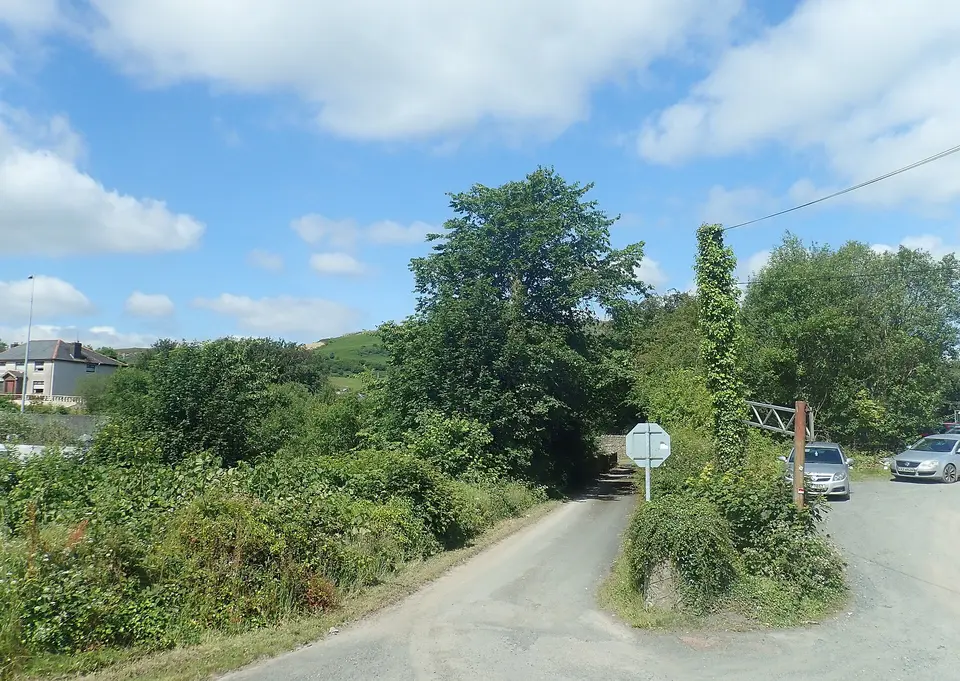 The old Flurrybridge Border Crossing