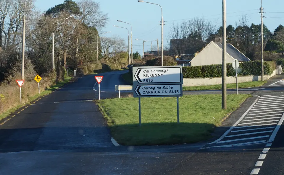 The R676 at Lemybrien