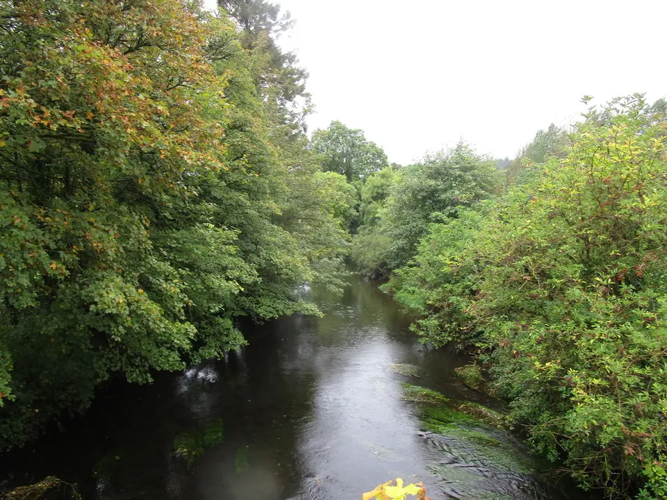 The River Glen at Lacka Bridge