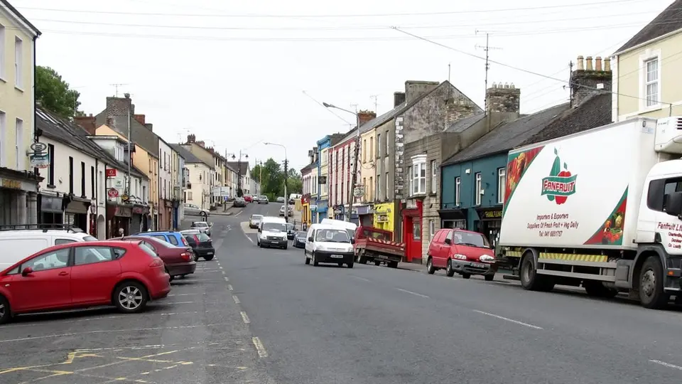 The southern end of Market Street, Cootehill