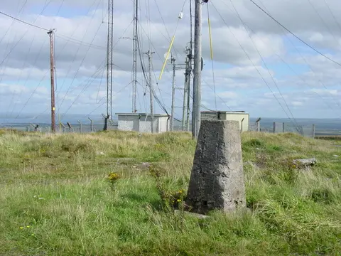 The trig point on Knockanore Mountain geograph.org.uk 334171