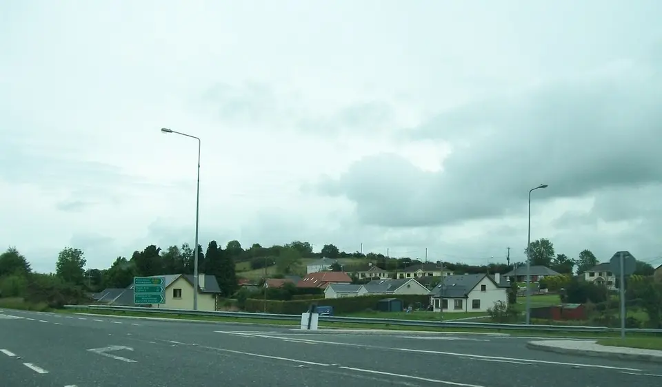 The village of Butler's Bridge, Co Cavan