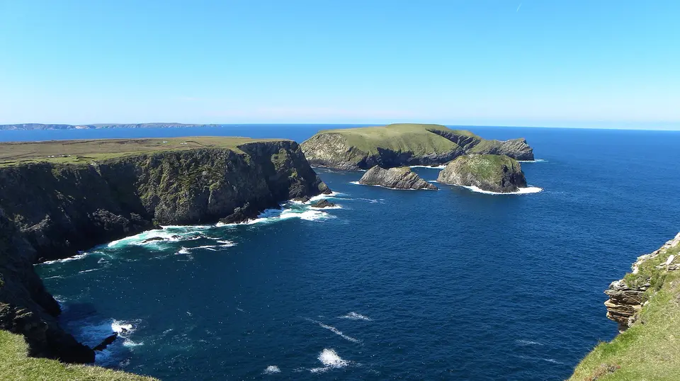 The wild coast of north west Mayo
