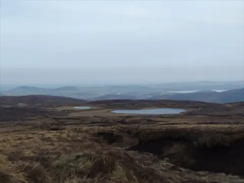 Three Lakes, Conavalla mountain massif, Wicklow, Ireland