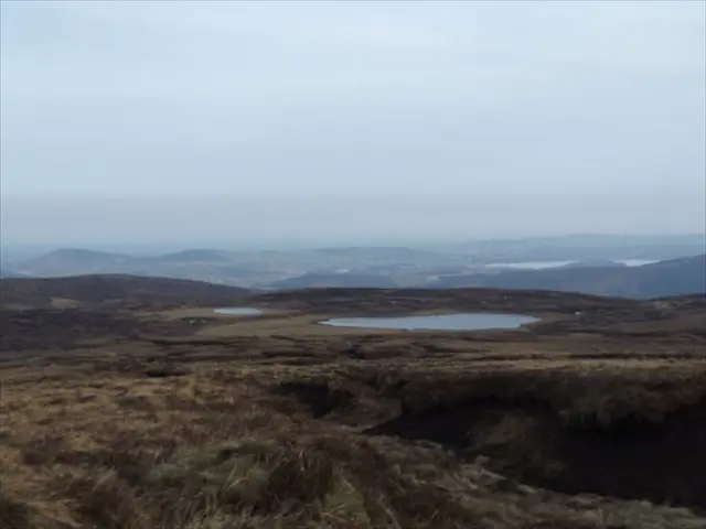 Three Lakes, Conavalla mountain massif, Wicklow, Ireland
