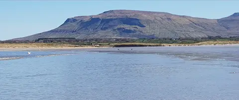 Tievebaun Mountain viewed from Bunduff Beach, Co. Sligo