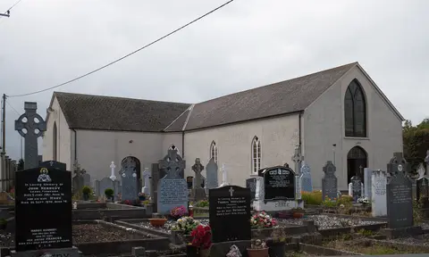 St. Josephs's Church, constructed in 1809.
