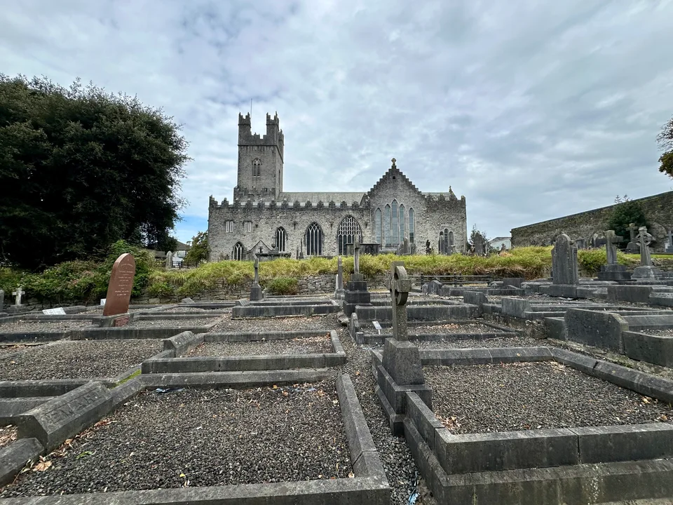 St Mary's Cathedral and its grounds in Limerick.
