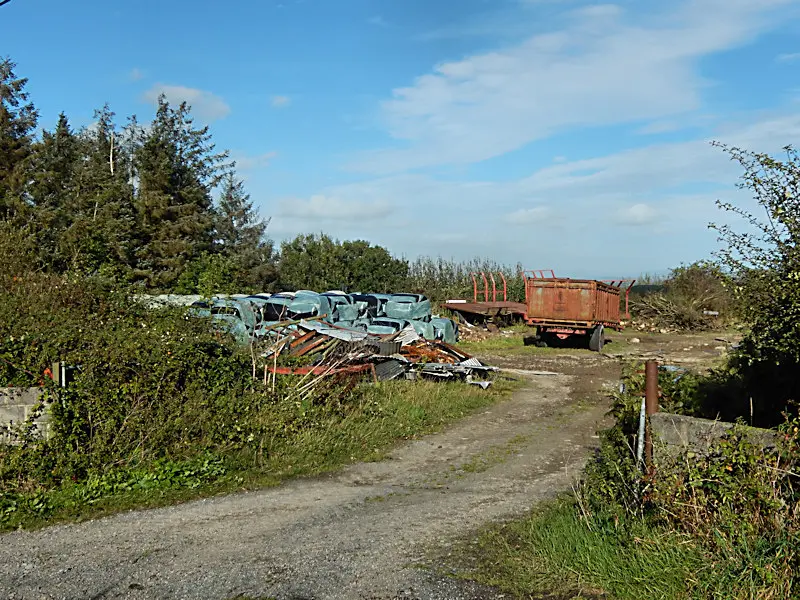 Trailer and Bales