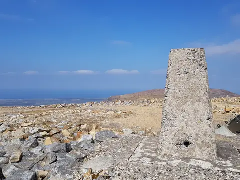 OSI Triangulation Station at the summit of Truskmore, Co. Sligo, 647m above sea level