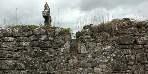 Tubbrid Upper Church remains of window