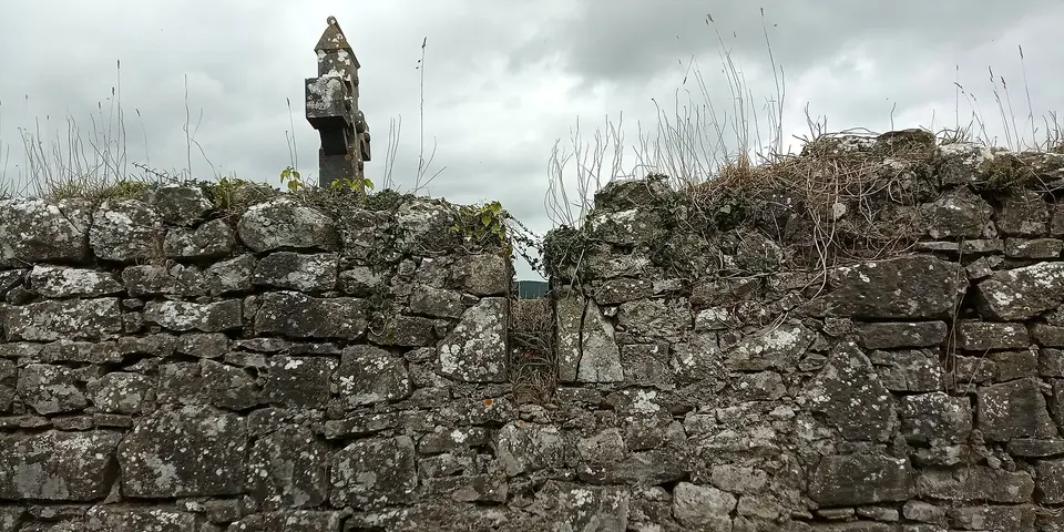 Tubbrid Upper Church remains of window