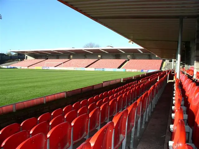Picture of Turner's Cross football stadium The stand was completed by the M.F.A., who rent the ground to Cork City, soon after Coughlan took over the club