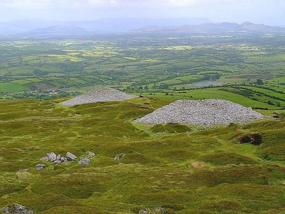 Two of the carrowkeel tombs