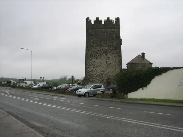 Tyrrellspass Castle in Ireland. Built in the 15th century. It is now a restaurant.