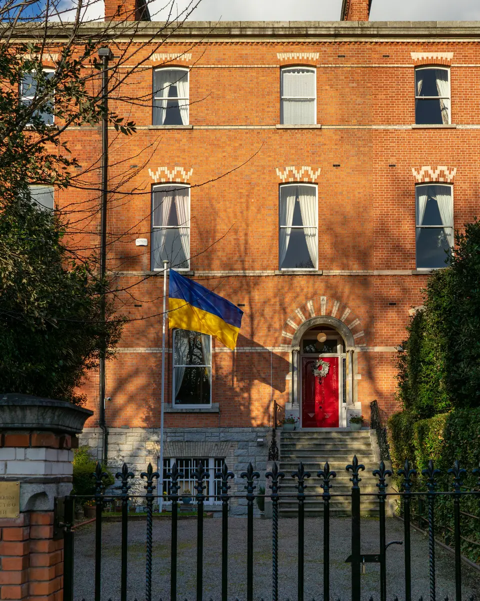 The Ukrainian Embassy in Dublin