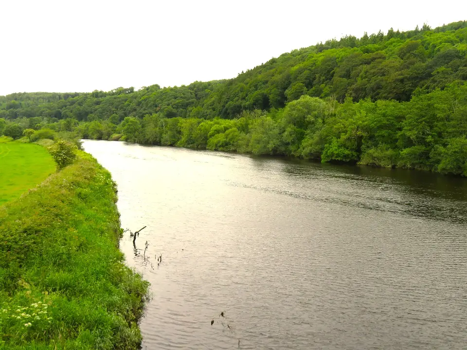 Upstream from Avonmore Bridge
