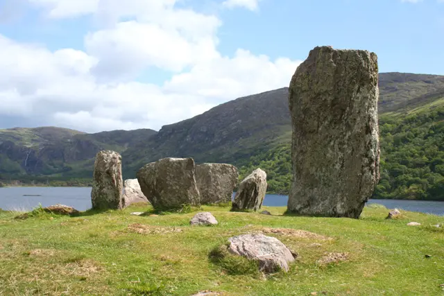 Uragh stone circle, overlooking Lough Inchiquin geograph.org.uk 458951