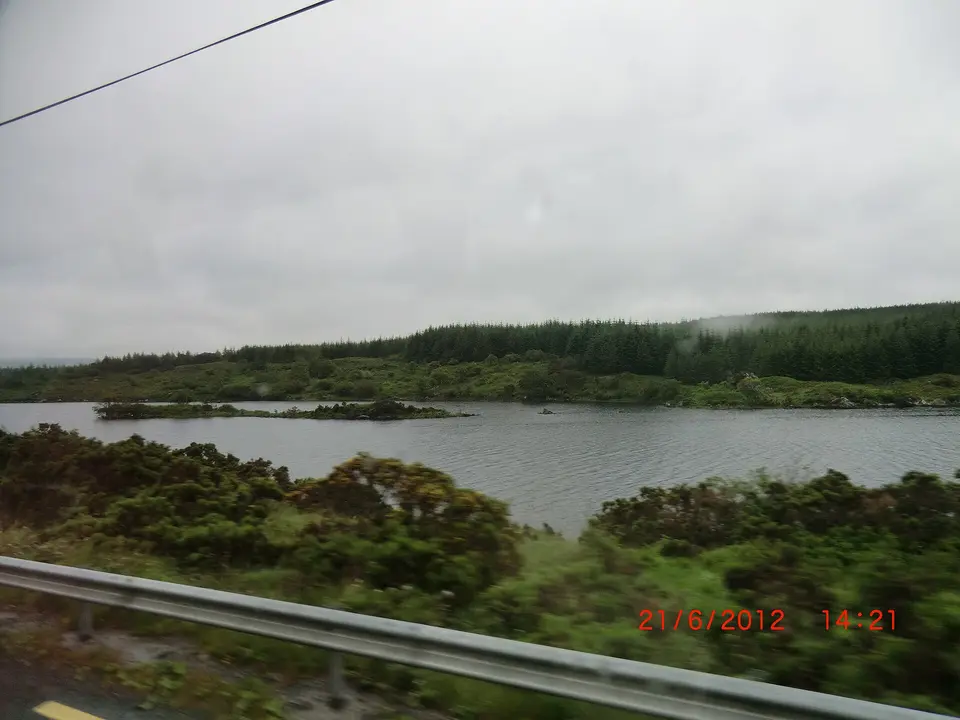 View of Ardvana Lough at Maam Cross
