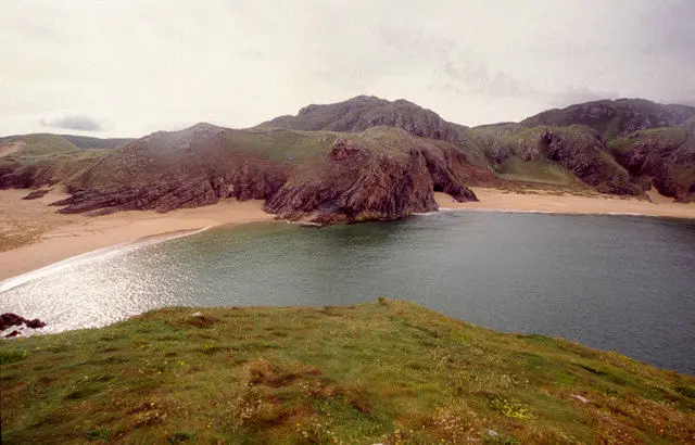 View over murder hole beach