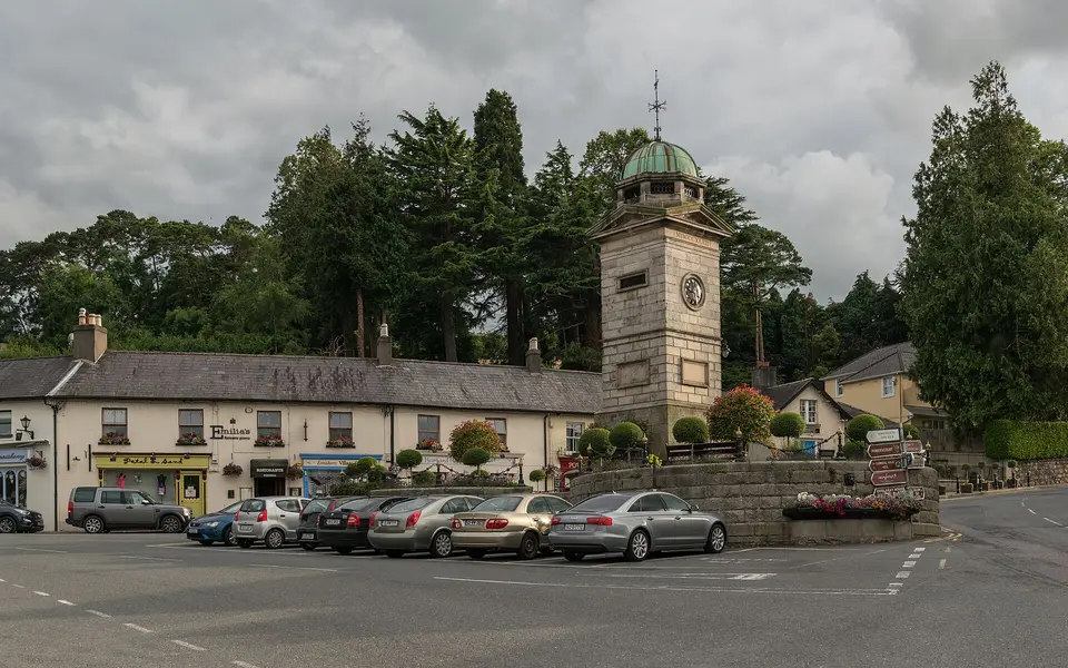 A view of central Enniskerry, Wicklow