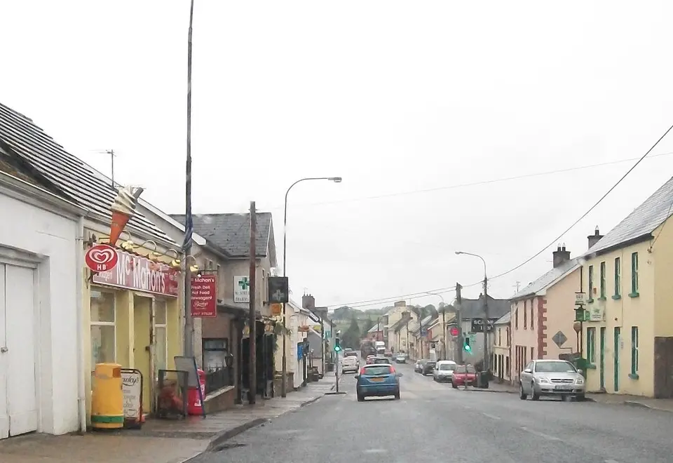 View south along Main Street, Emyvale