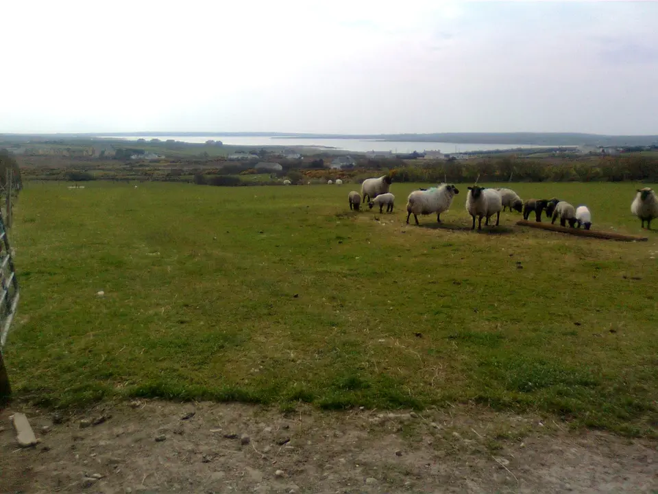 View of Inver Bay from Fal Rua, Inver, Kilcommon, Erris, County Mayo, Ireland.
