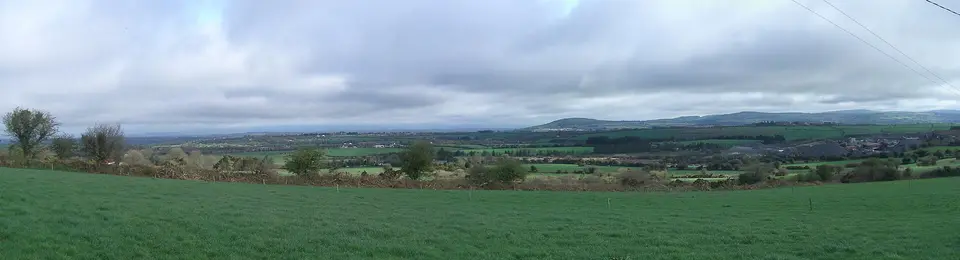 View Towards Knockaroura Hill and Ridge Running Towards the Nagles Mountains