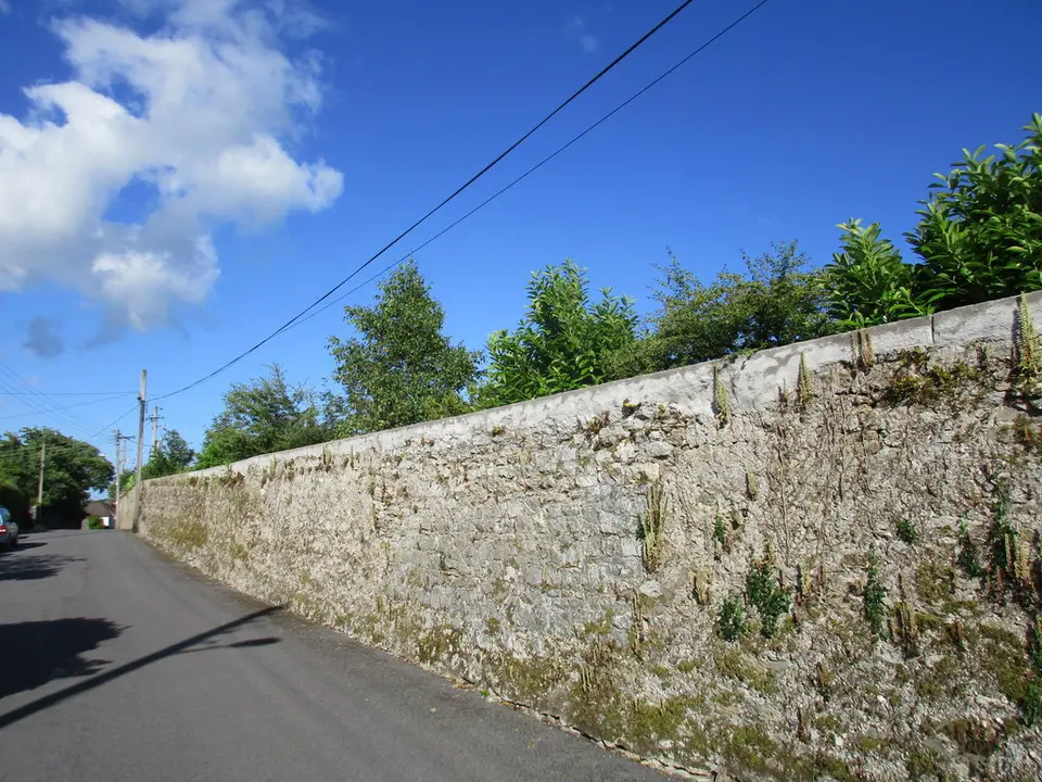 Wall along Grotto View