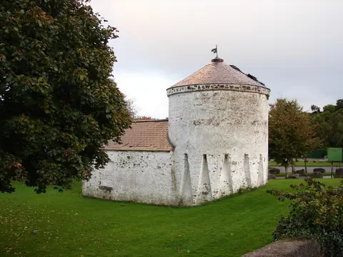Watch House, Royal Gunpowder Mills, Ballincollig This building was once used as the search room for workers leaving the Gundpowder Mills.
