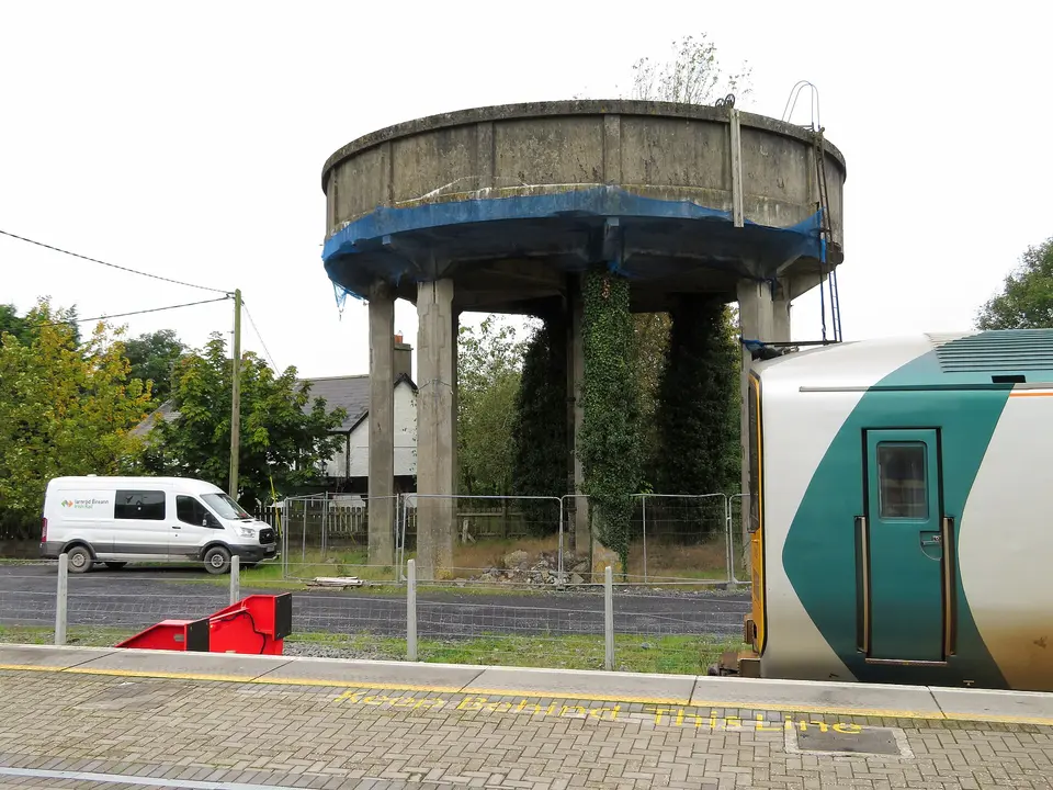 Watertower at Ballybrophy station