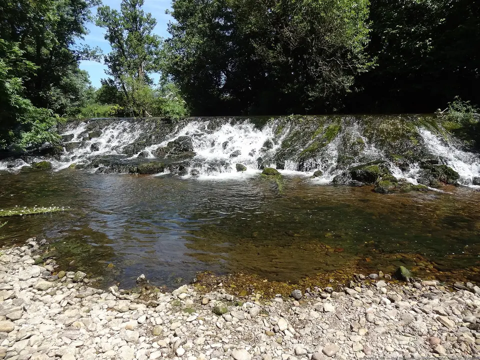 Weir on River Blackwater (Kilkenny)