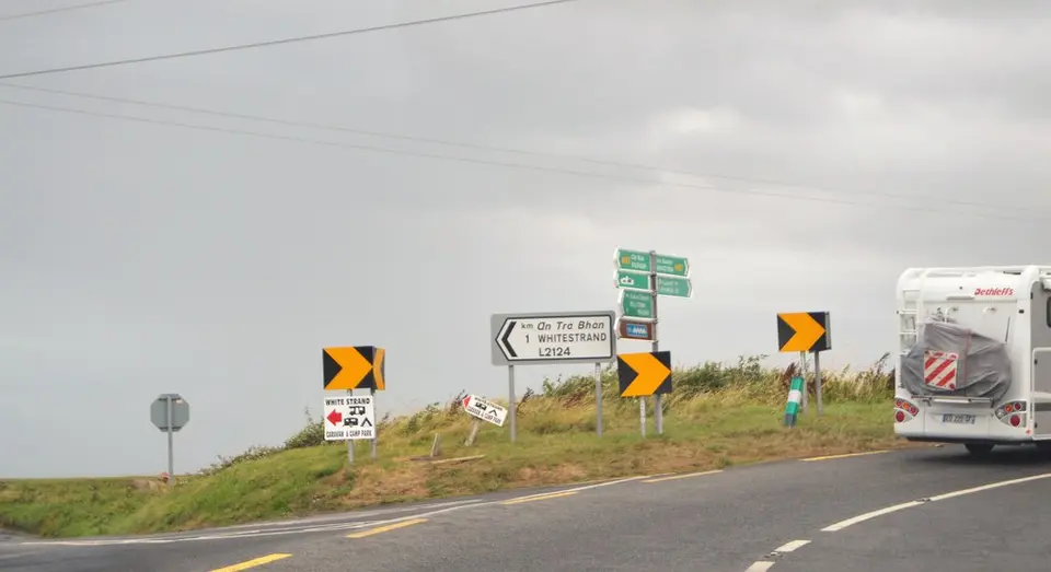 Whitestrand turning off N67