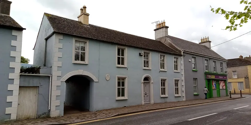 the house where Canon W. Carrigan, historian, lived in Durrow